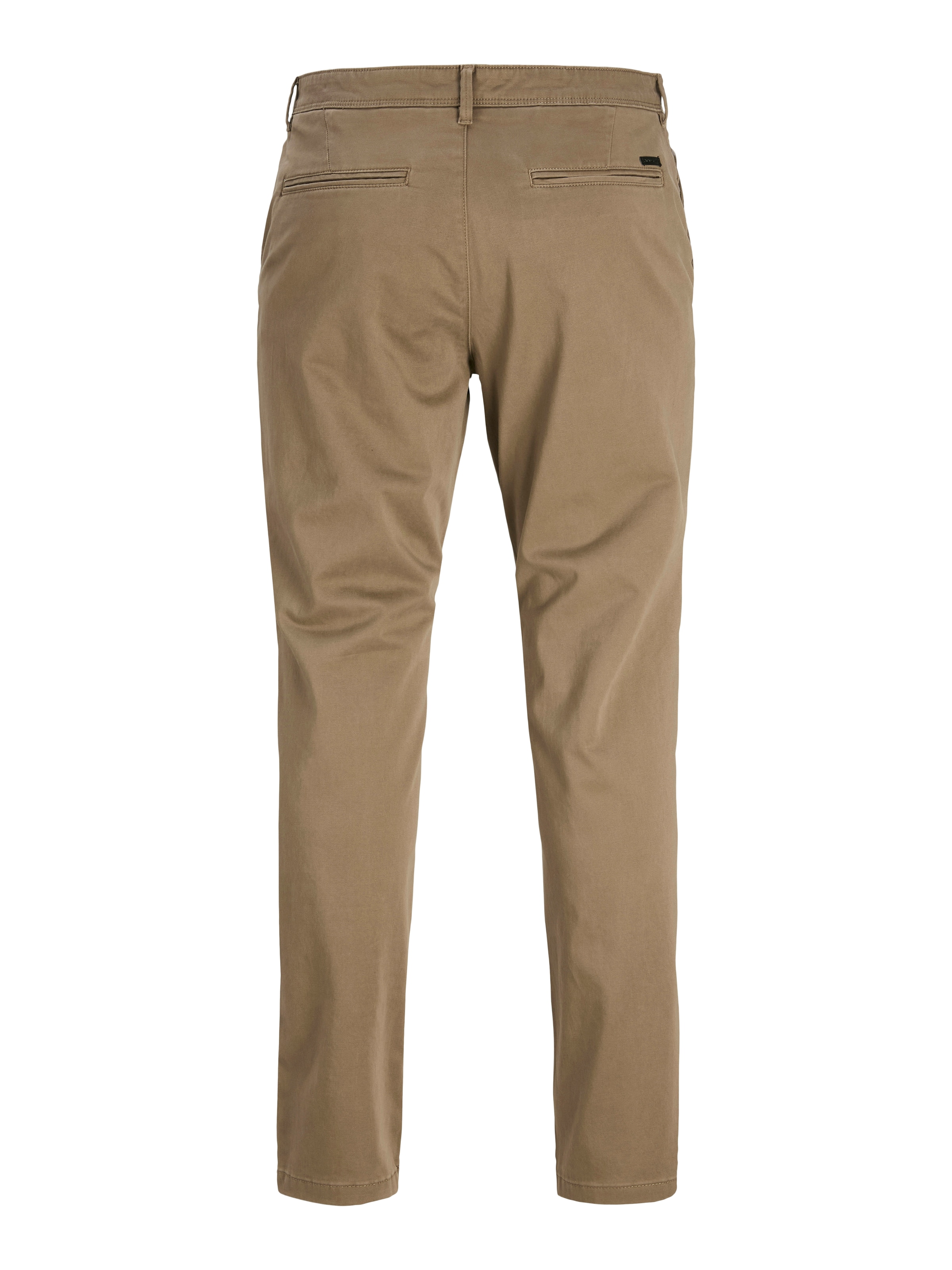 brūns JACK & JONES Piegulošs Čino bikses 'JJIMarco JJBowie'