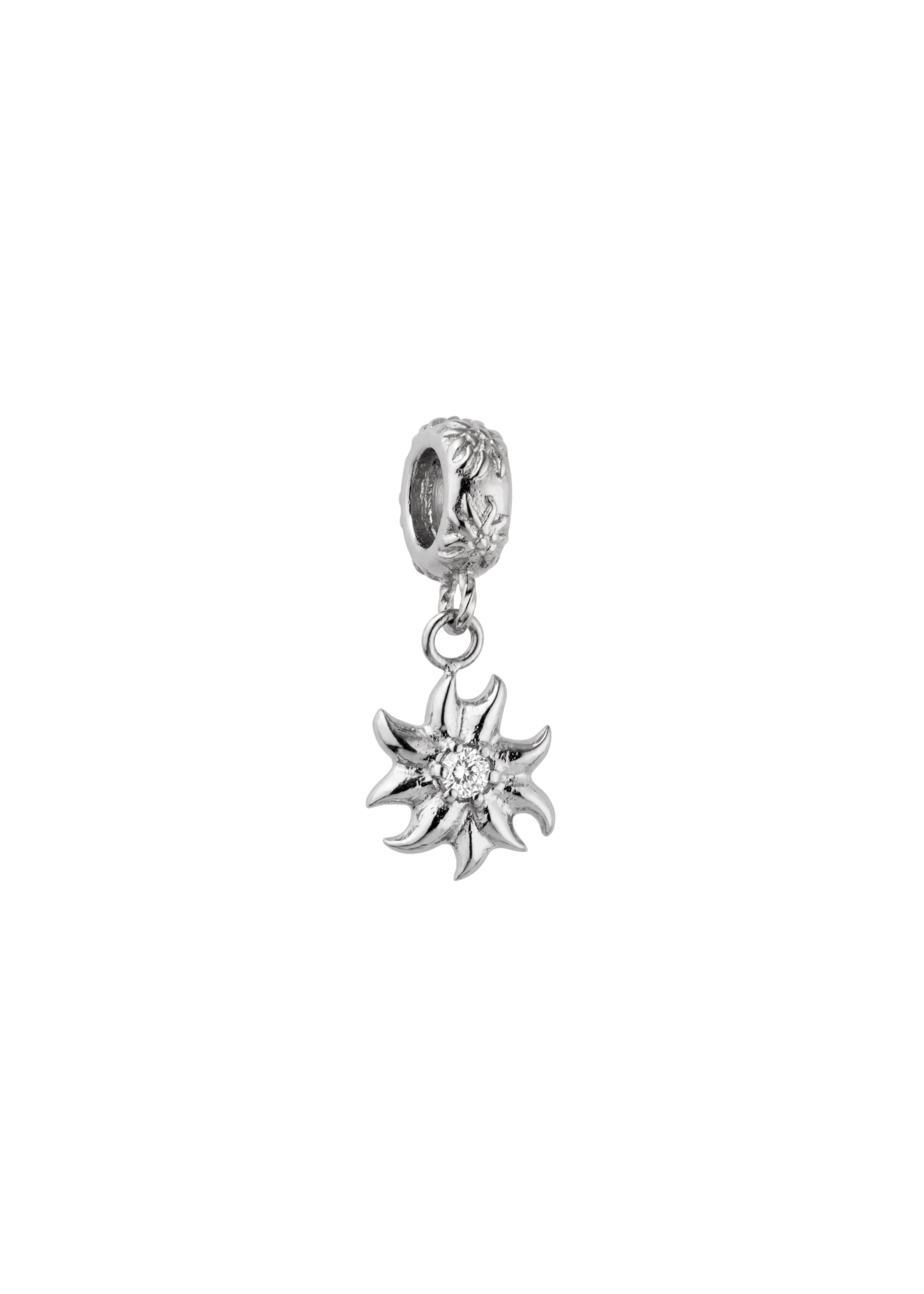 Pendentif 'Edelweiß' PURELEI en argent : devant