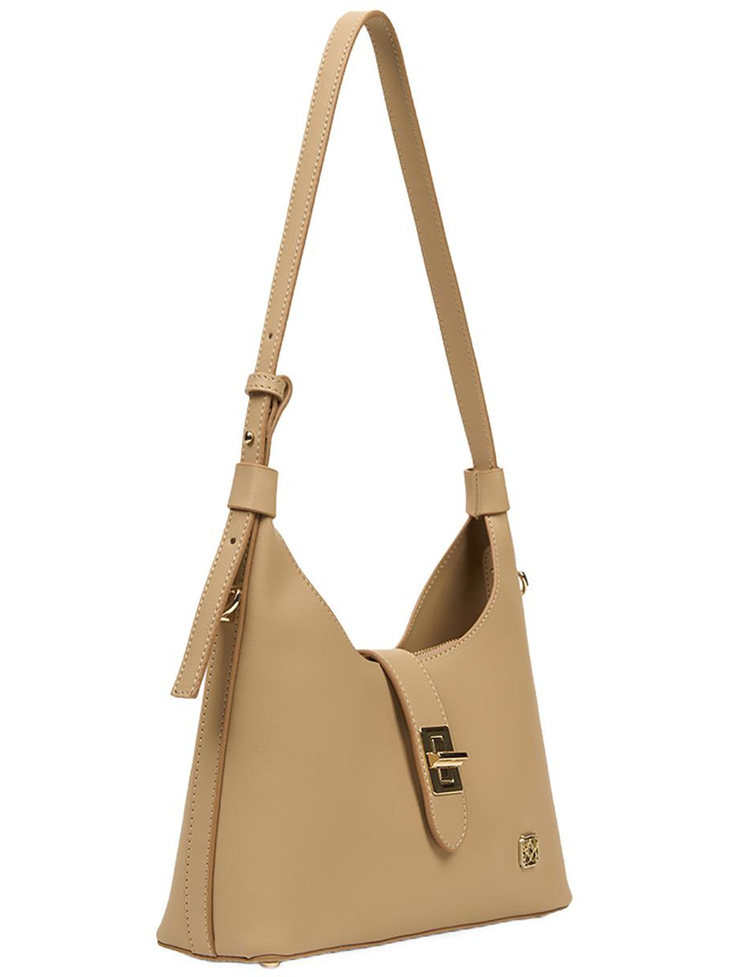 Sac bandoulière 'DESA Damen-Schultertasche mit Goldverschluss' Desa en marron