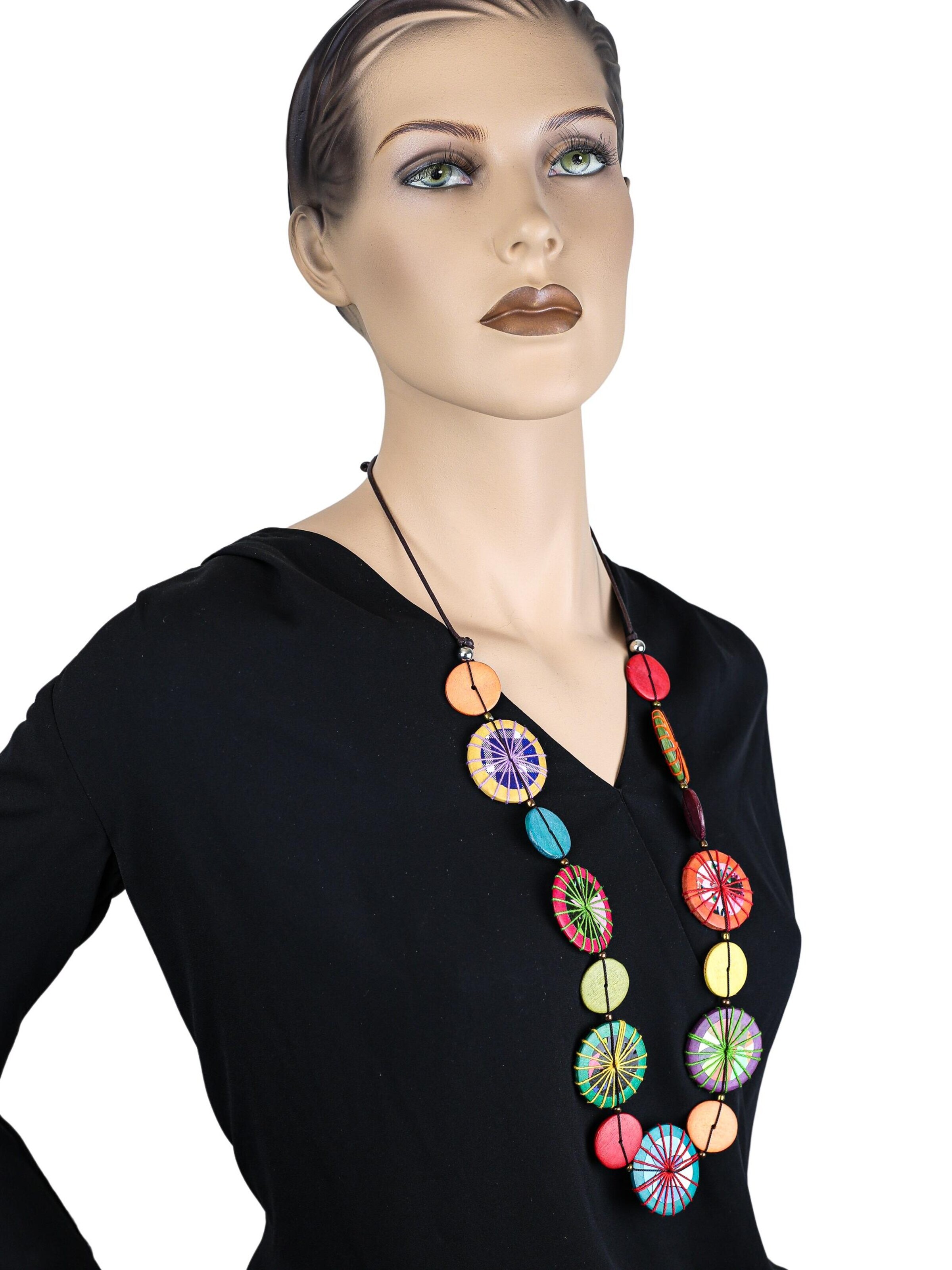 COLLEZIONE ALESSANDRO Necklace 'Riza' in Mixed colors