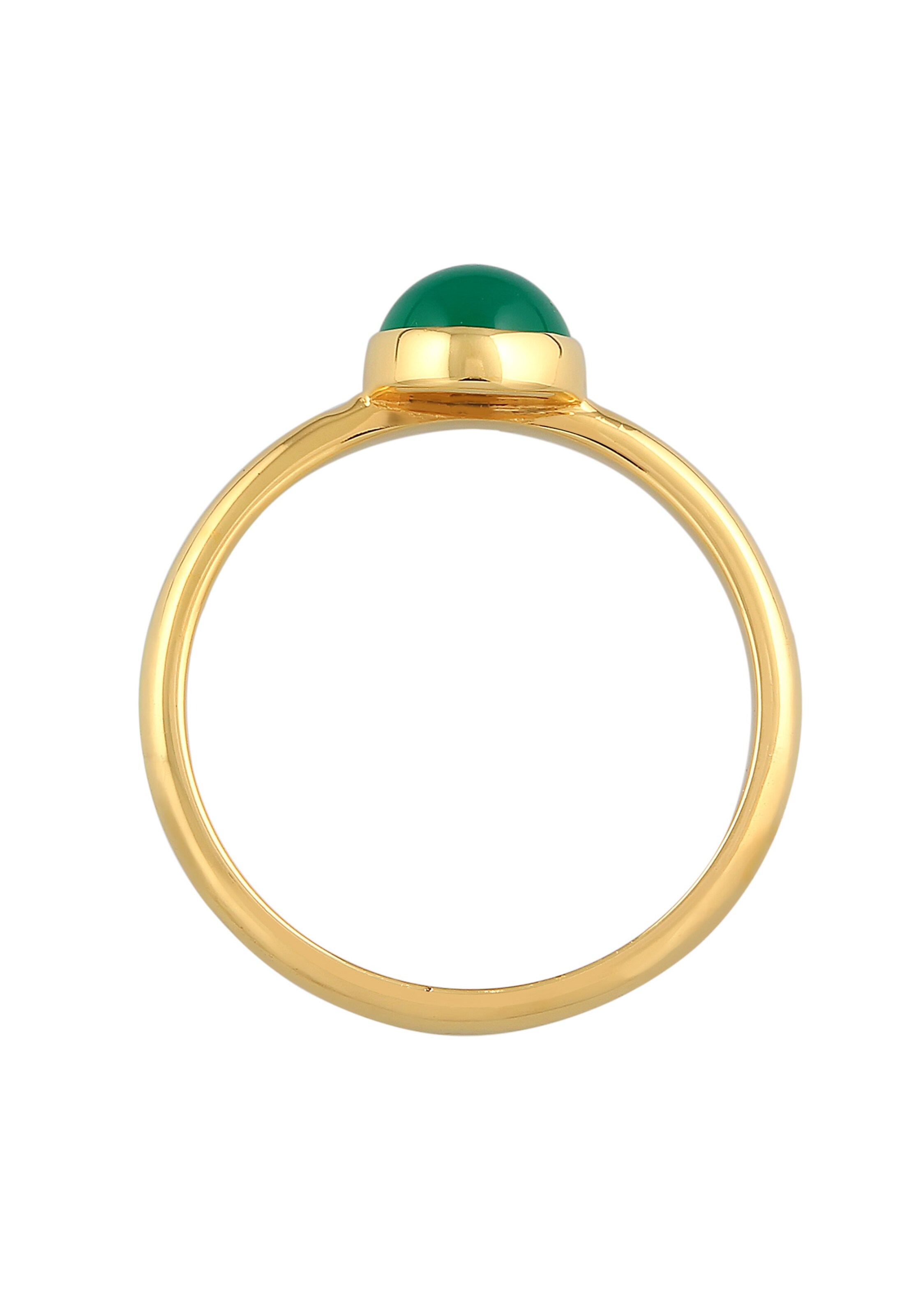 ELLI PREMIUM Pierścionek w kolorze złoty