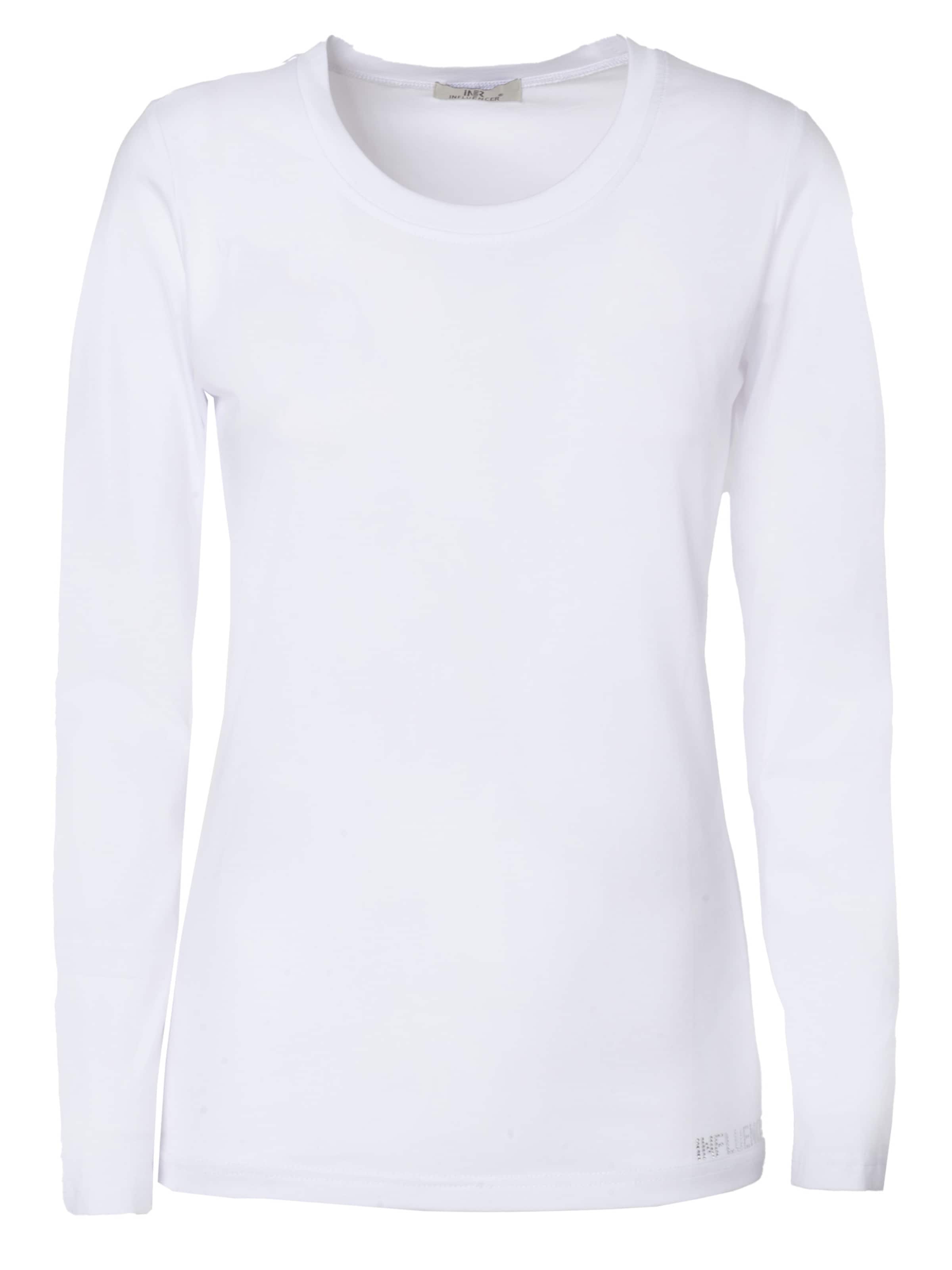 Influencer Μπλουζάκι σε λευκό: μπροστά