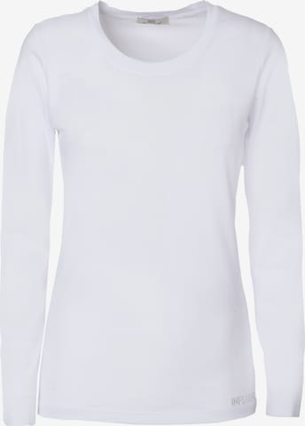 Influencer Shirt in Weiß: Vorderseite