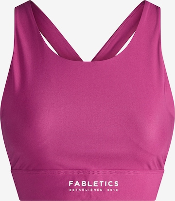 Fabletics Sport-BH 'NO-BOUNCE HIGH IMPACT SPORTS BRA' in Lila: Vorderseite