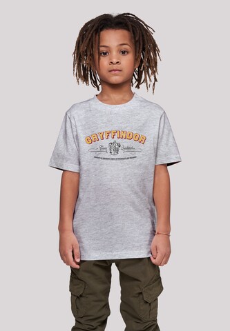 F4NT4STIC T-Shirt 'Harry Potter Gryffindor Team Quidditch' in Grau: Vorderseite