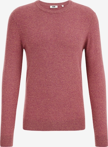 WE Fashion Sweater in Red: front