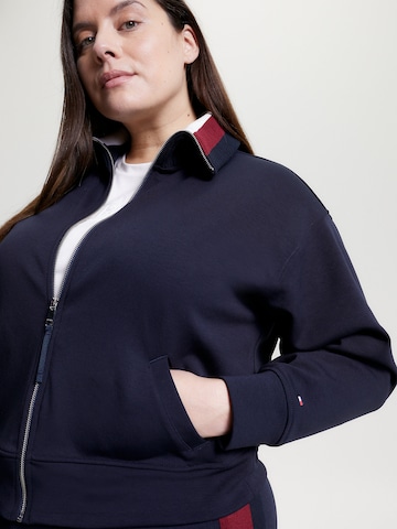 Veste de survêtement Tommy Hilfiger Curve en bleu