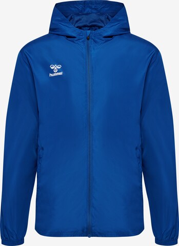 Hummel Sportjacke in Blau: predná strana