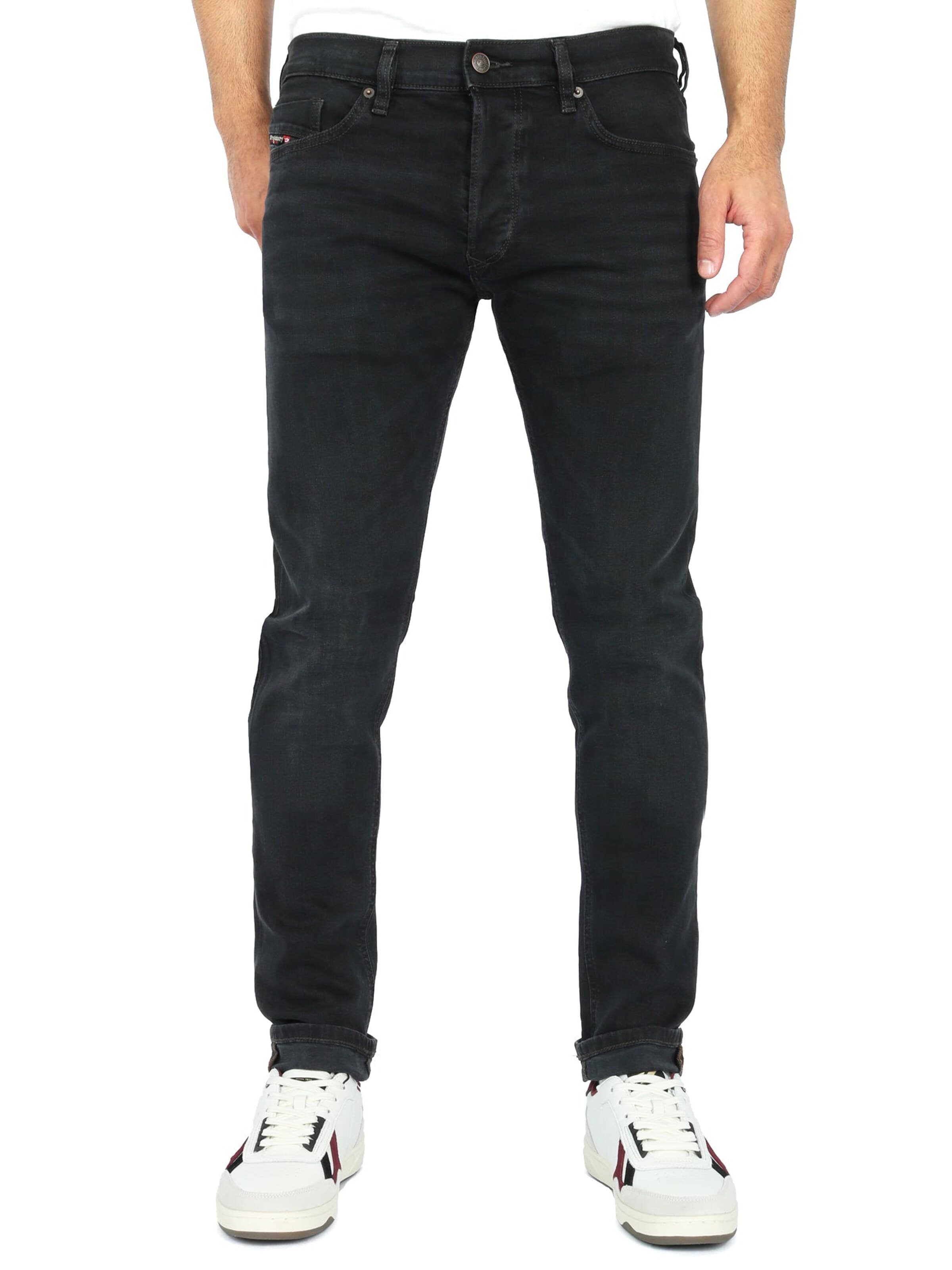 DIESEL Slimfit Jeansy 'Tepphar-X' w kolorze czarny