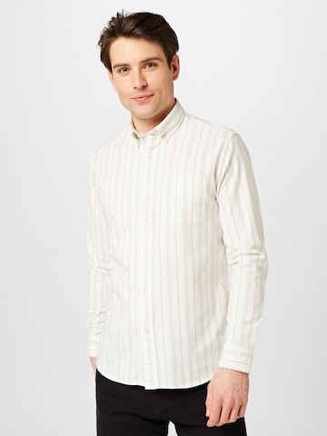 SELECTED HOMME Regular fit Overhemd 'RICK' in Grijs: voorkant