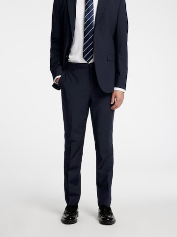 SELECTED Slimfit Hose in Blau: Vorderseite