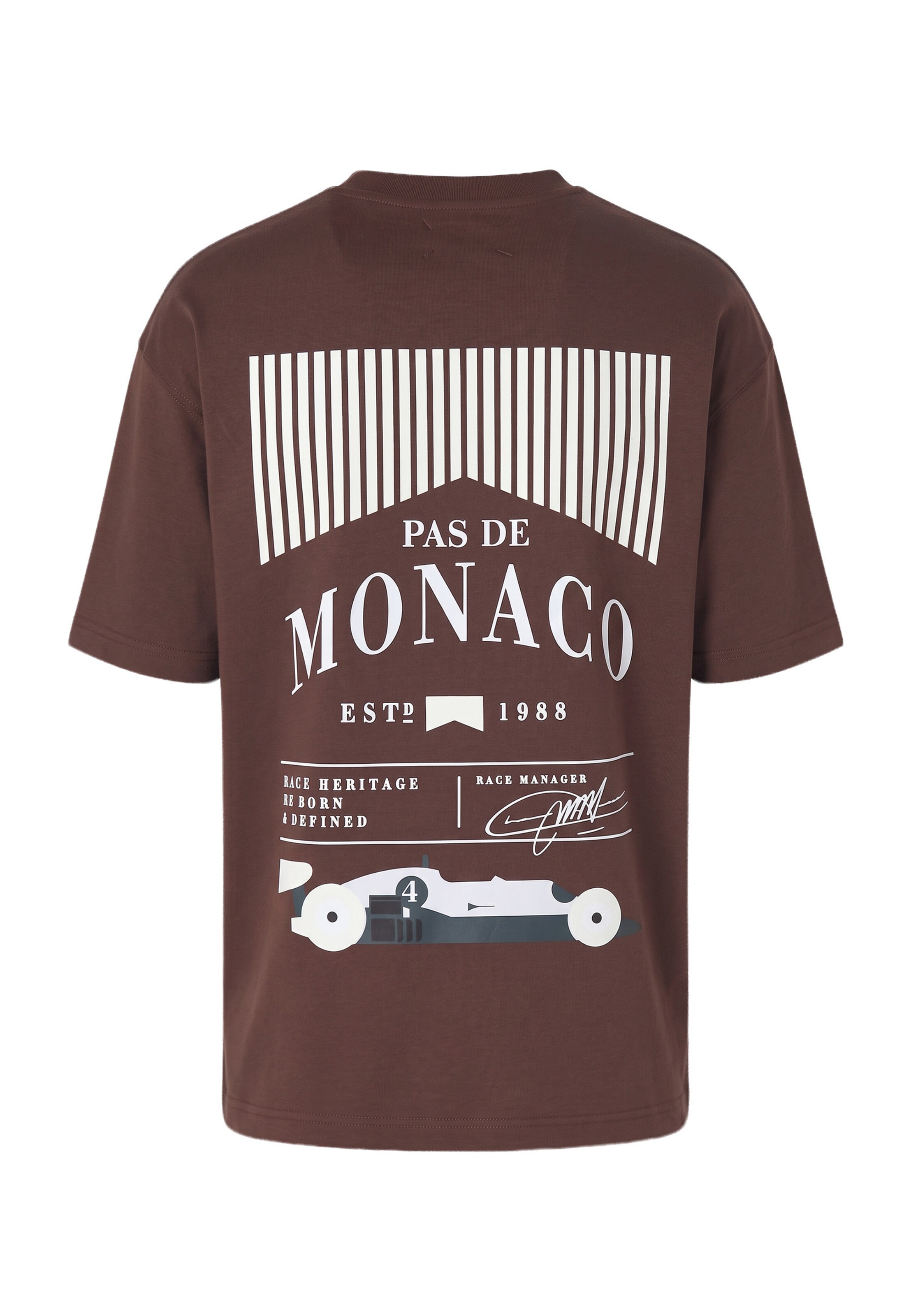 Pas De Monaco Shirt 'Circa' in Bruin