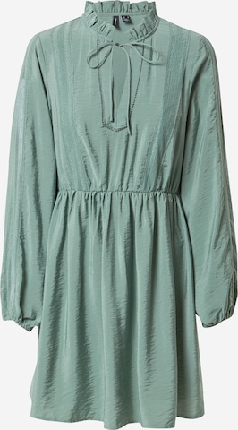 VERO MODA Shirt dress 'IDDA' in Green: front