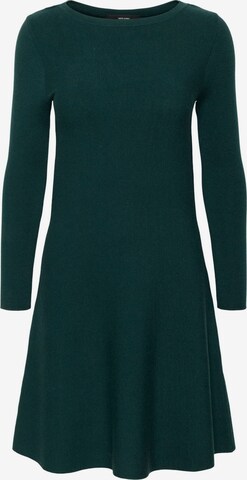 Vero Moda Curve Strickkleid  'NANCY' in Grün: predná strana