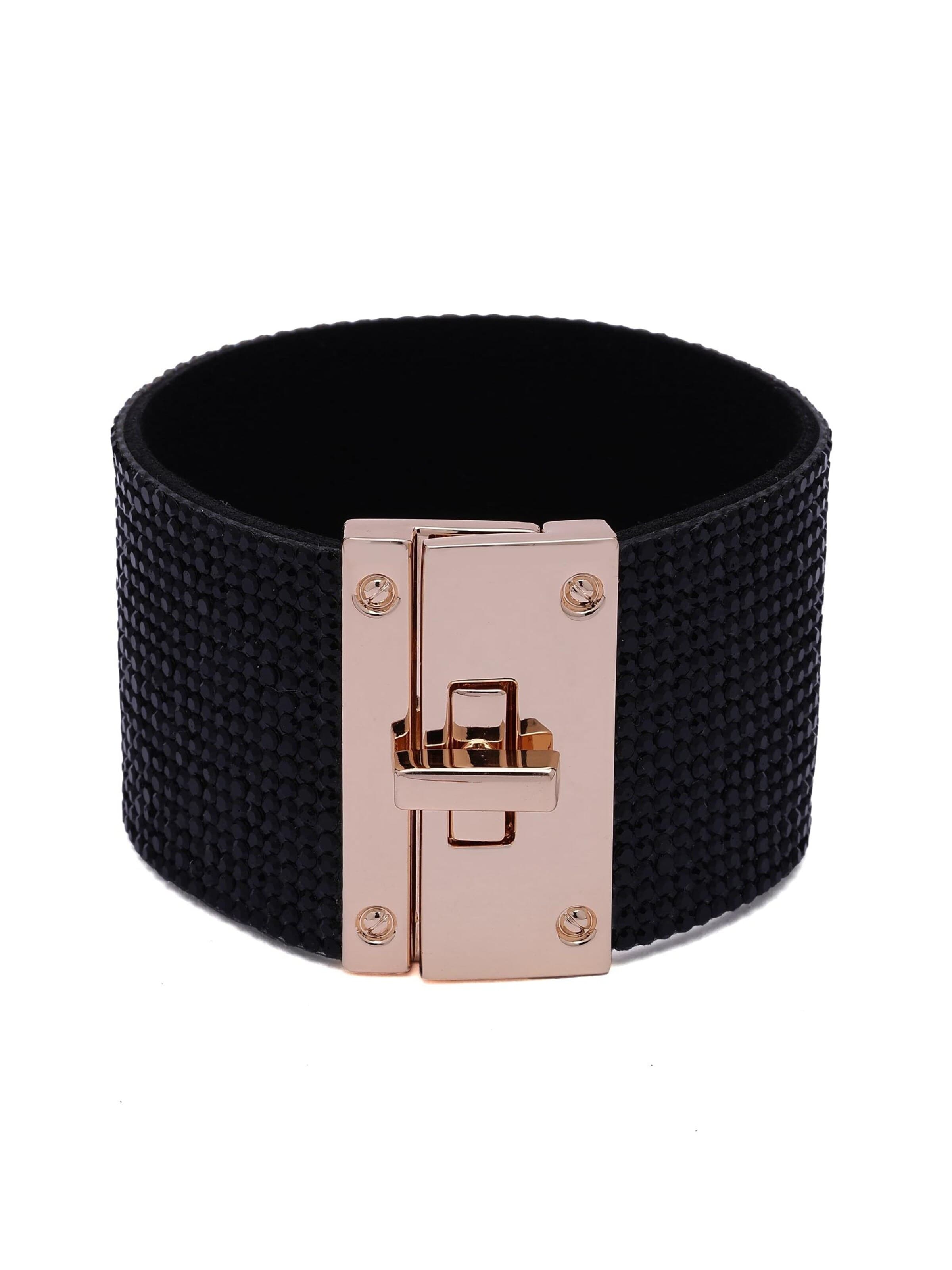 AVANT-GARDE PARIS - Pulseira 'Diva' em preto