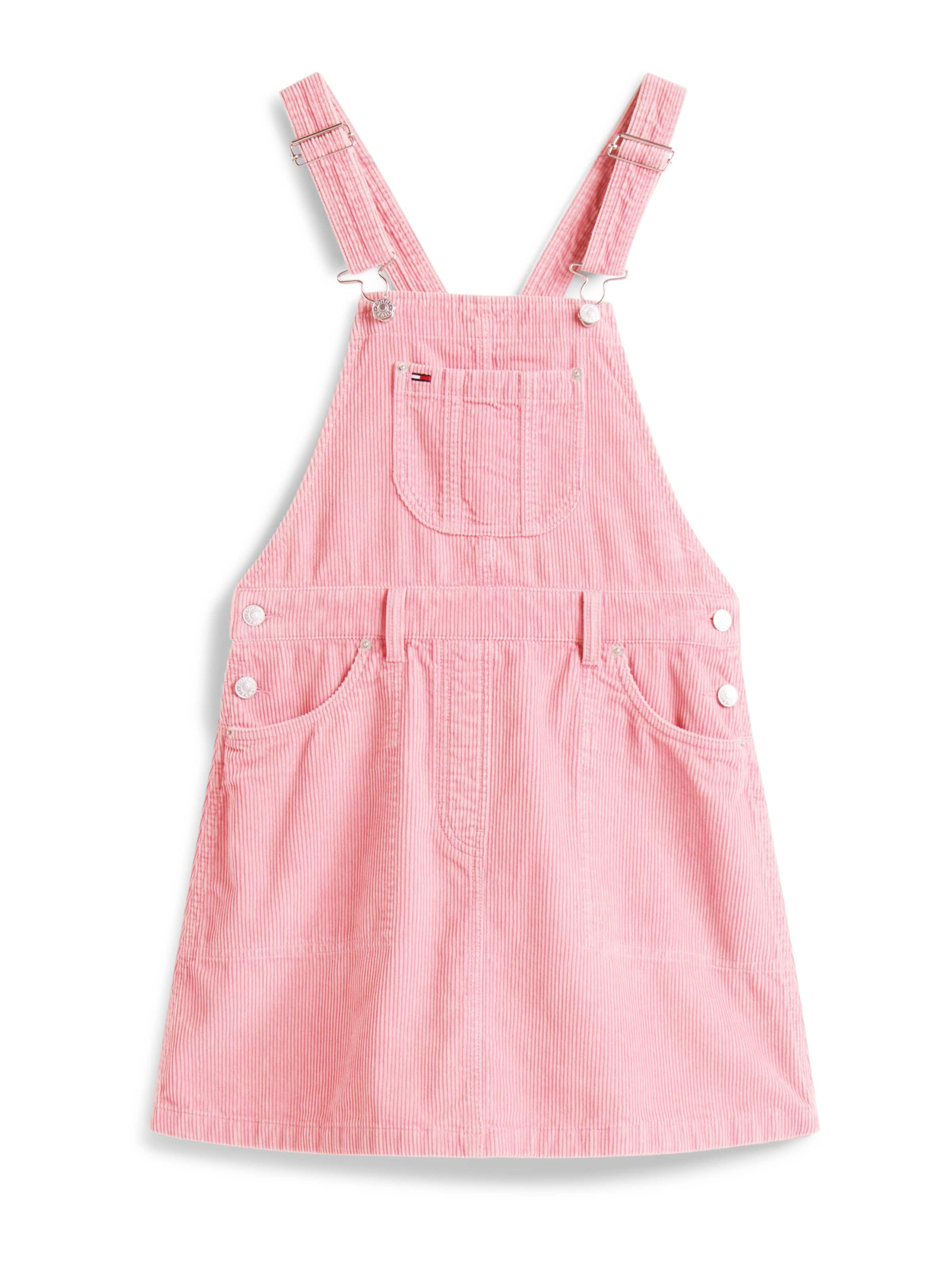 Tommy Jeans Рокля в розово: отпред