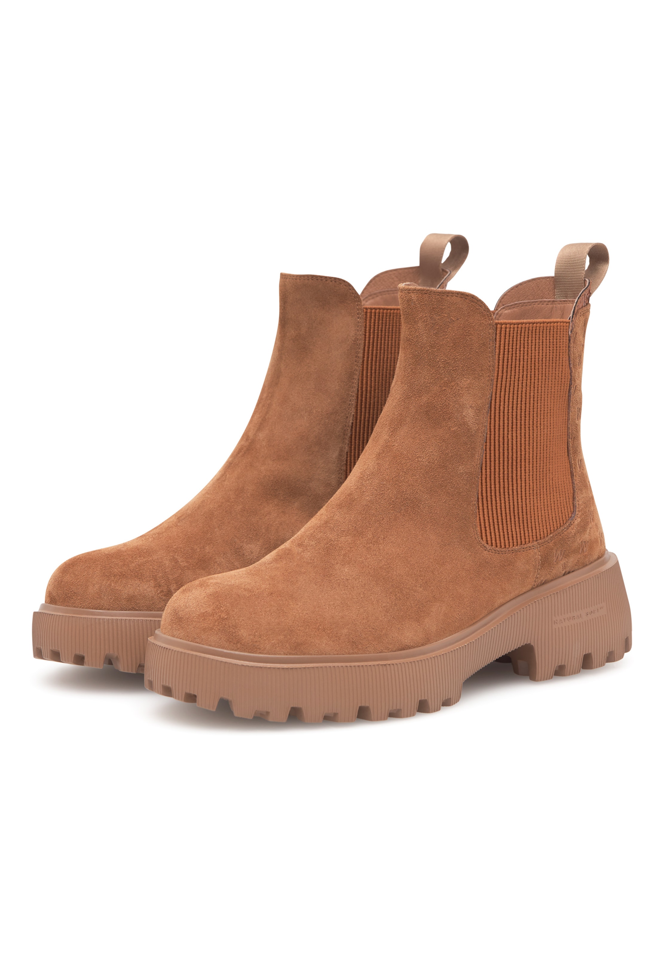 WODEN Chelsea boots 'Aya Warm' in Bruin