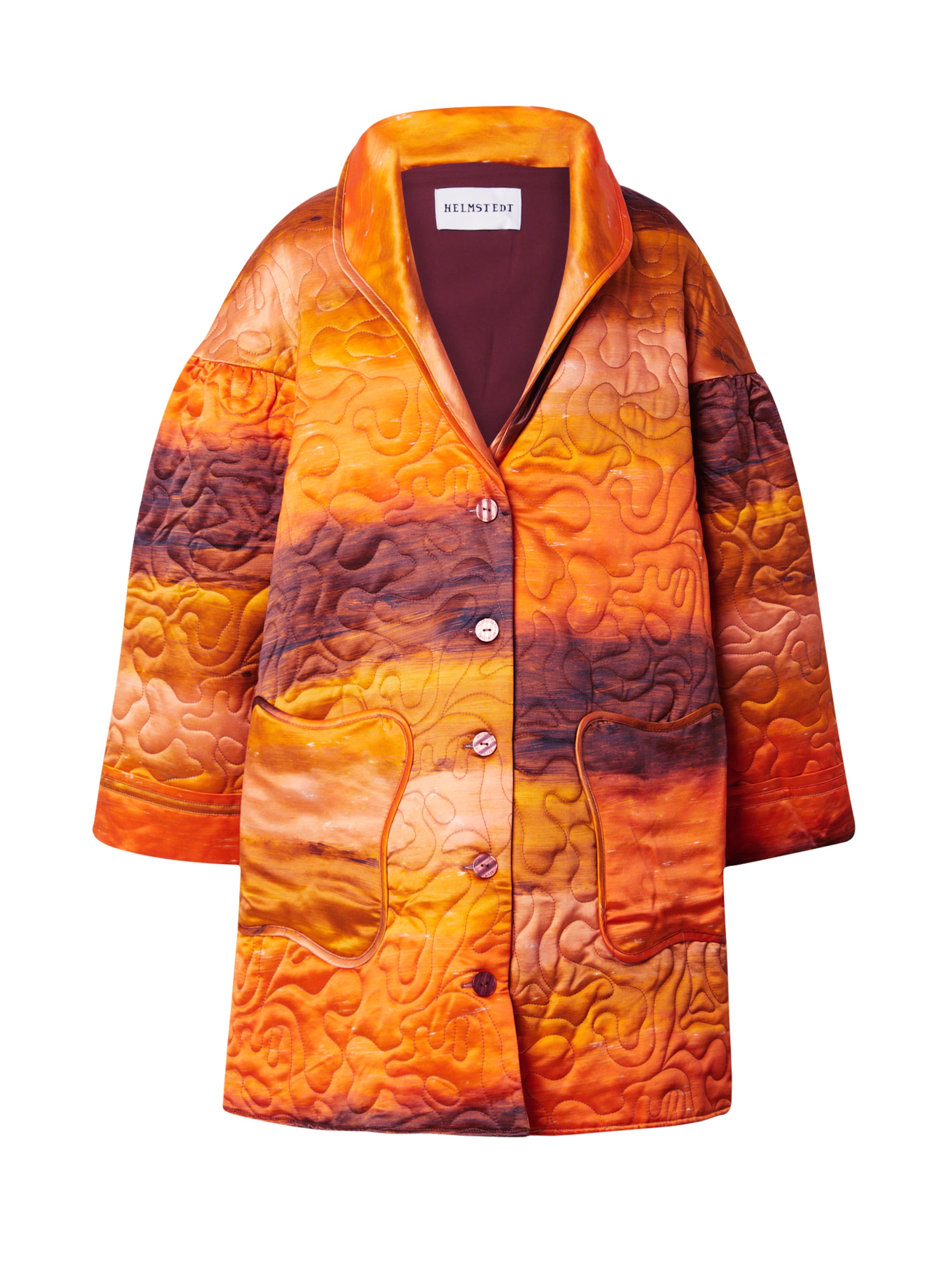 Helmstedt Демисезонное пальто 'EMILIE' в Оранжевый: спереди