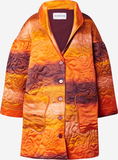 Helmstedt Between-seasons coat 'EMILIE' in violet / Orange / Peach, Item view