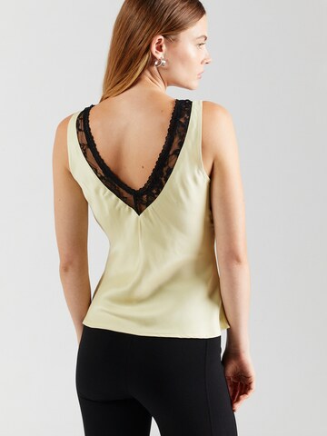 TOPSHOP Top in Yellow