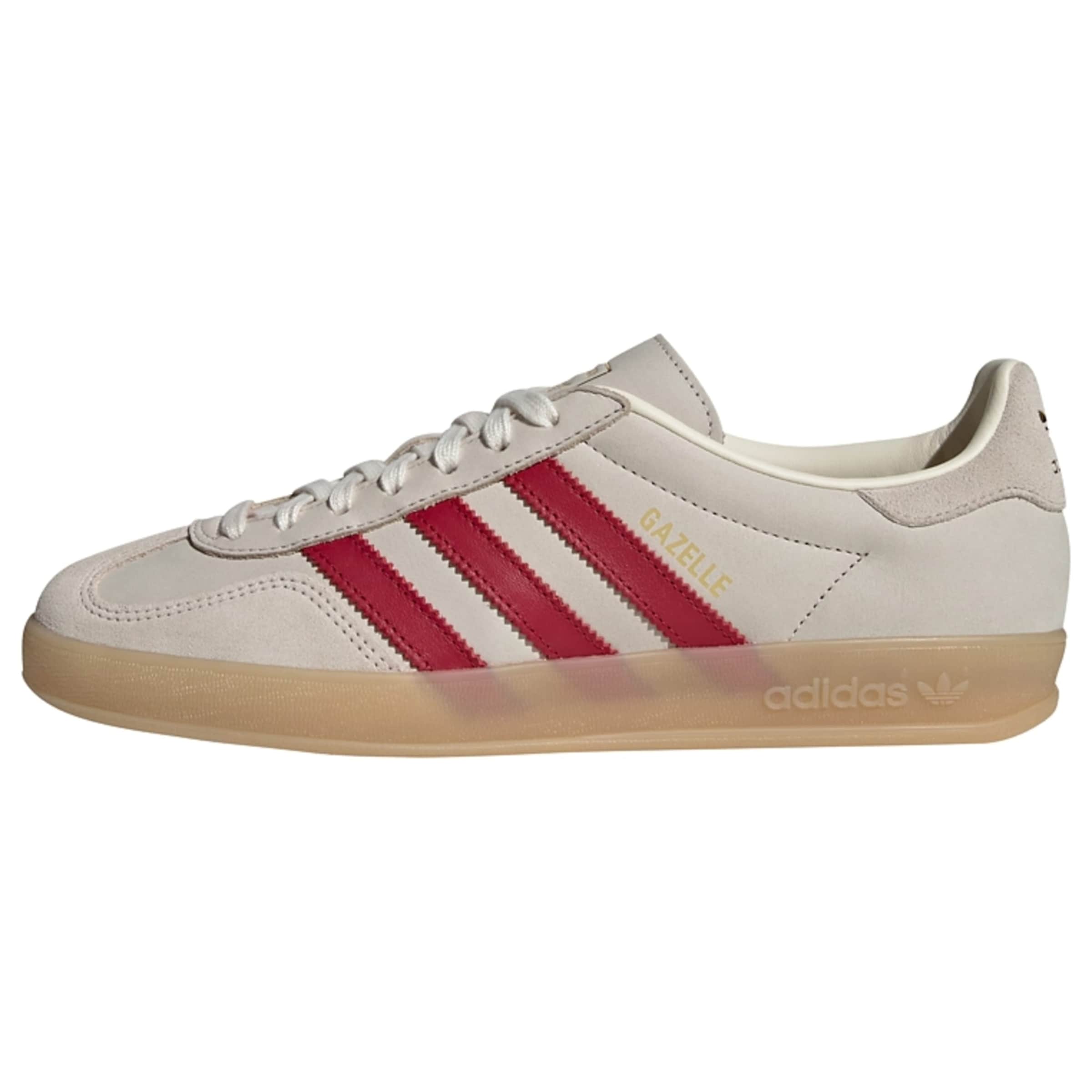 ADIDAS ORIGINALS Platform trainers 'Gazelle' in White: front