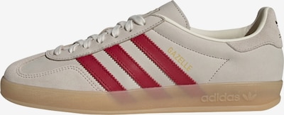 ADIDAS ORIGINALS Niske tenisice 'Gazelle' u zlatna / crvena / prljavo bijela, Pregled proizvoda