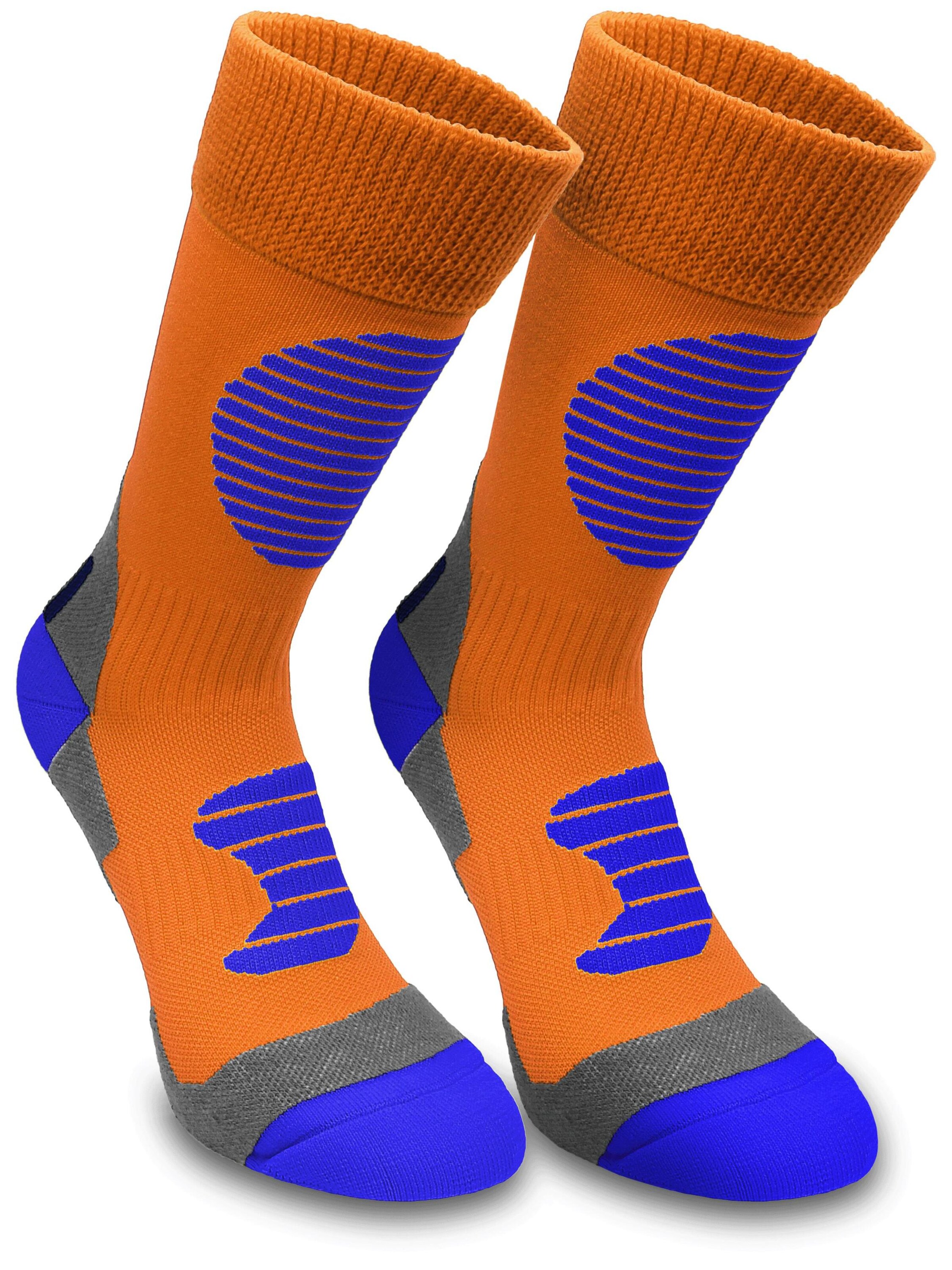 normani Sports socks in Orange: front