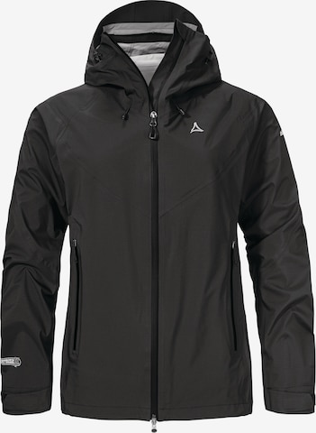 Veste outdoor 'Blaueis' Schöffel en noir : devant