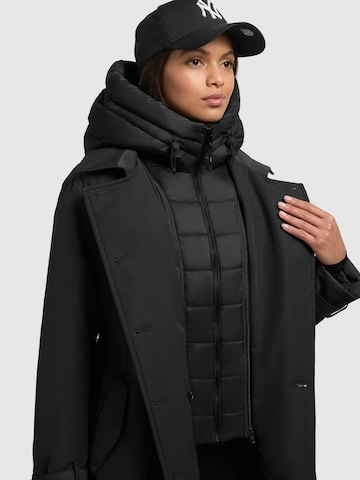 Manteau mi-saison 'GORA' khujo en noir