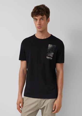 T-Shirt s.Oliver en noir : devant