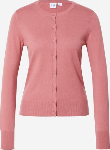 Cardigan GAP en rose : devant