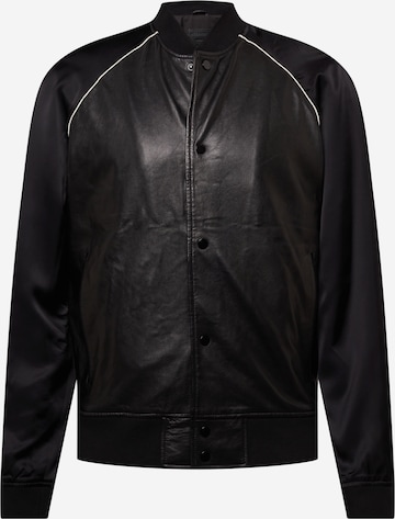 AllSaintsPrijelazna jakna - crna boja: prednji dio