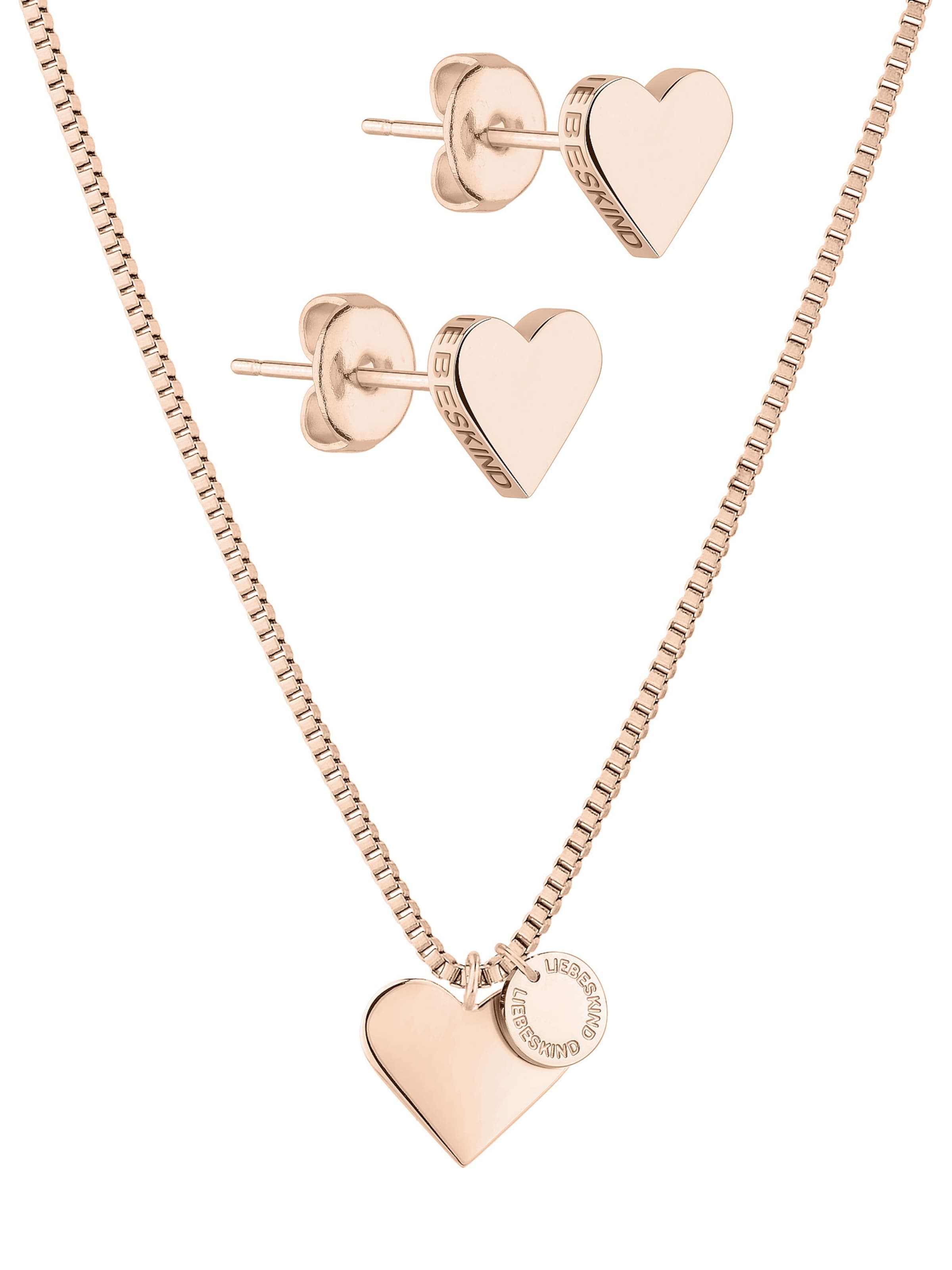 Liebeskind Berlin Schmuckset in Gold: Vorderseite