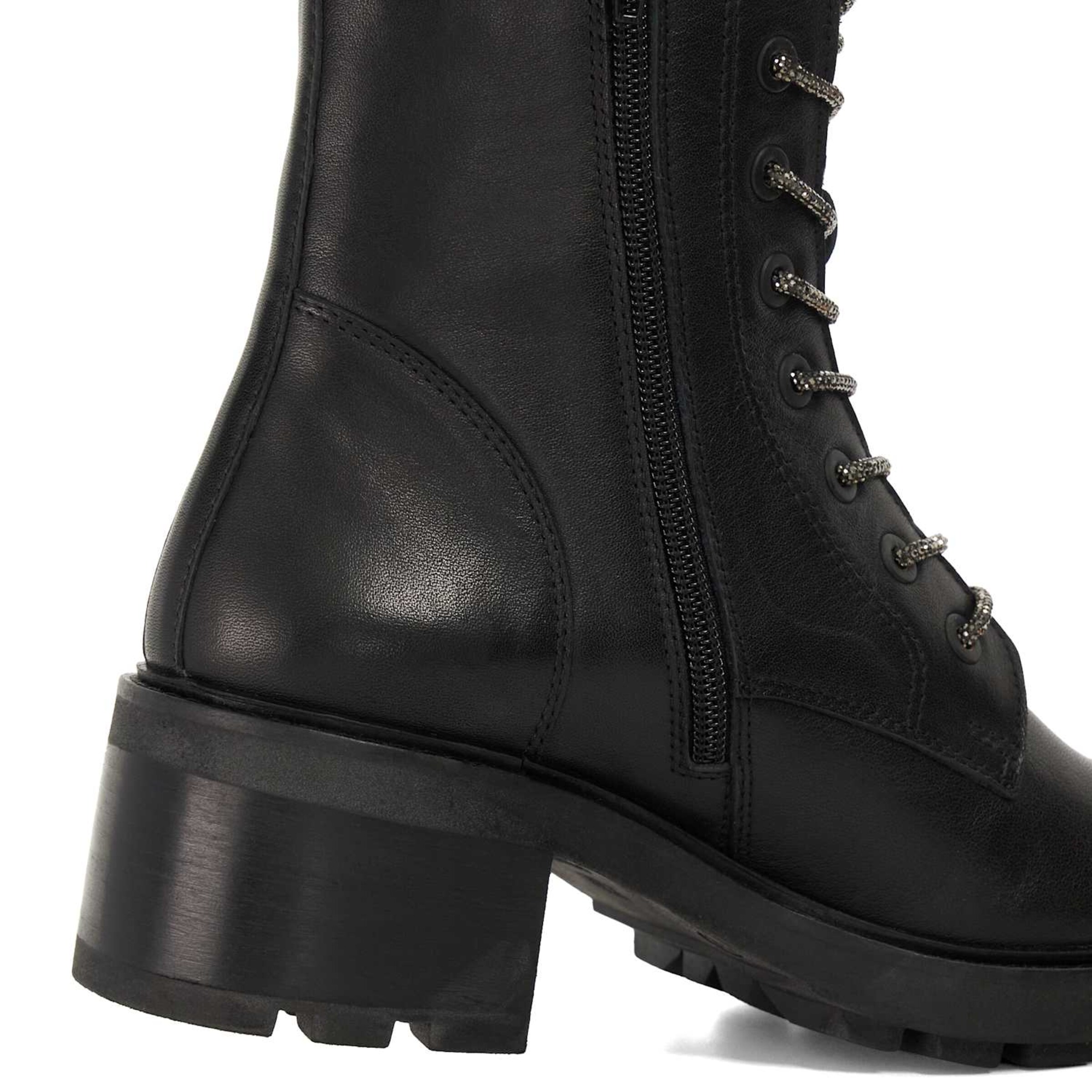 Bottines à lacets Dune LONDON en noir