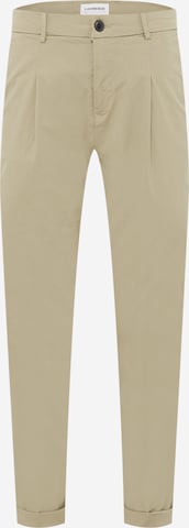 regular Pantaloni con pieghe di Lindbergh in beige: frontale