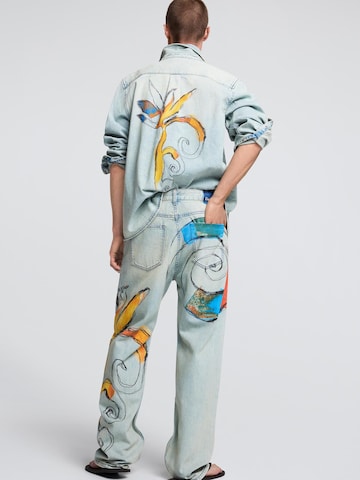 Desigual Regularen Kavbojke | modra barva