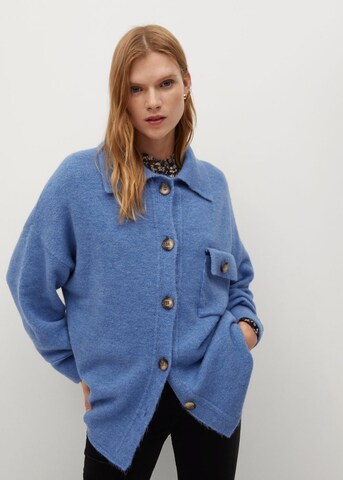 MANGO Strickjacke 'Joshi' in Blau: predná strana