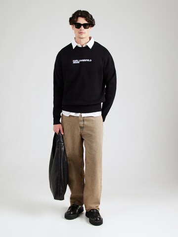KARL LAGERFELD JEANS Sweatshirt in Black