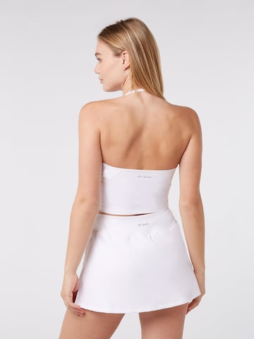 Bustier Soutien-gorge de sport 'Halter Top' YO-GAYA en blanc