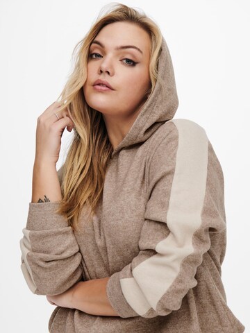 ONLY Carmakoma Pullover 'Mulda' in Beige