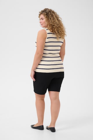 KAFFE CURVE Pullover 'KCMorina' in Beige