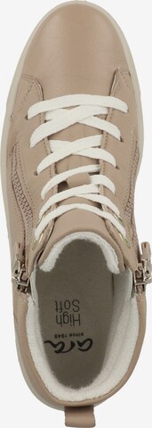 ARA Sneakers hoog in Beige