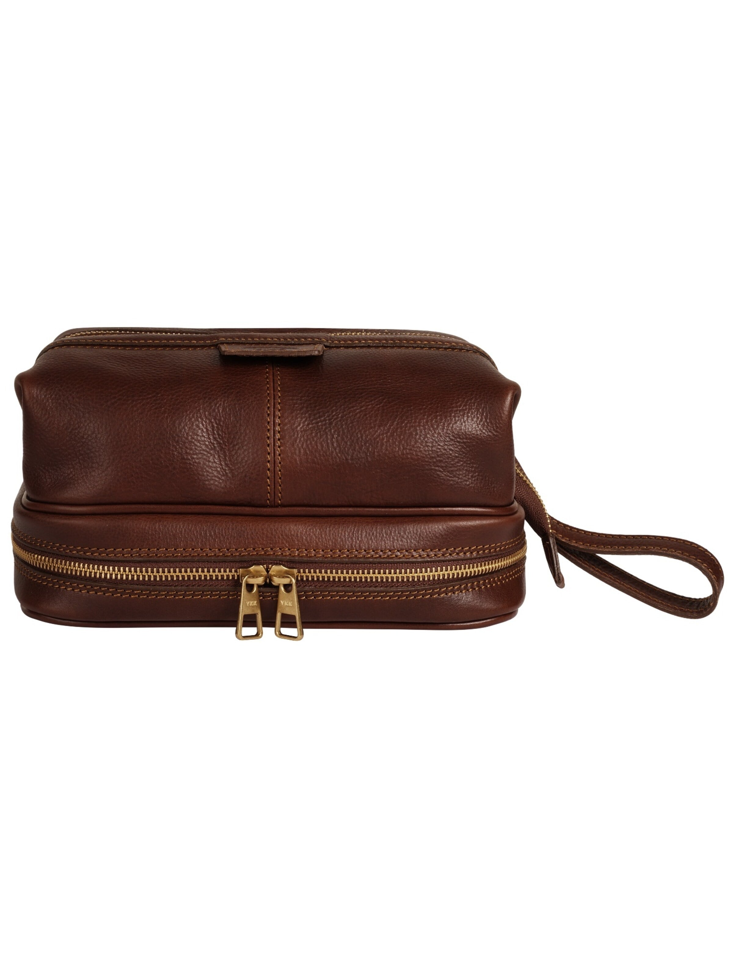 piké Kulturtasche‌‌‌‌‌‌‌ in Braun: Vorderseite