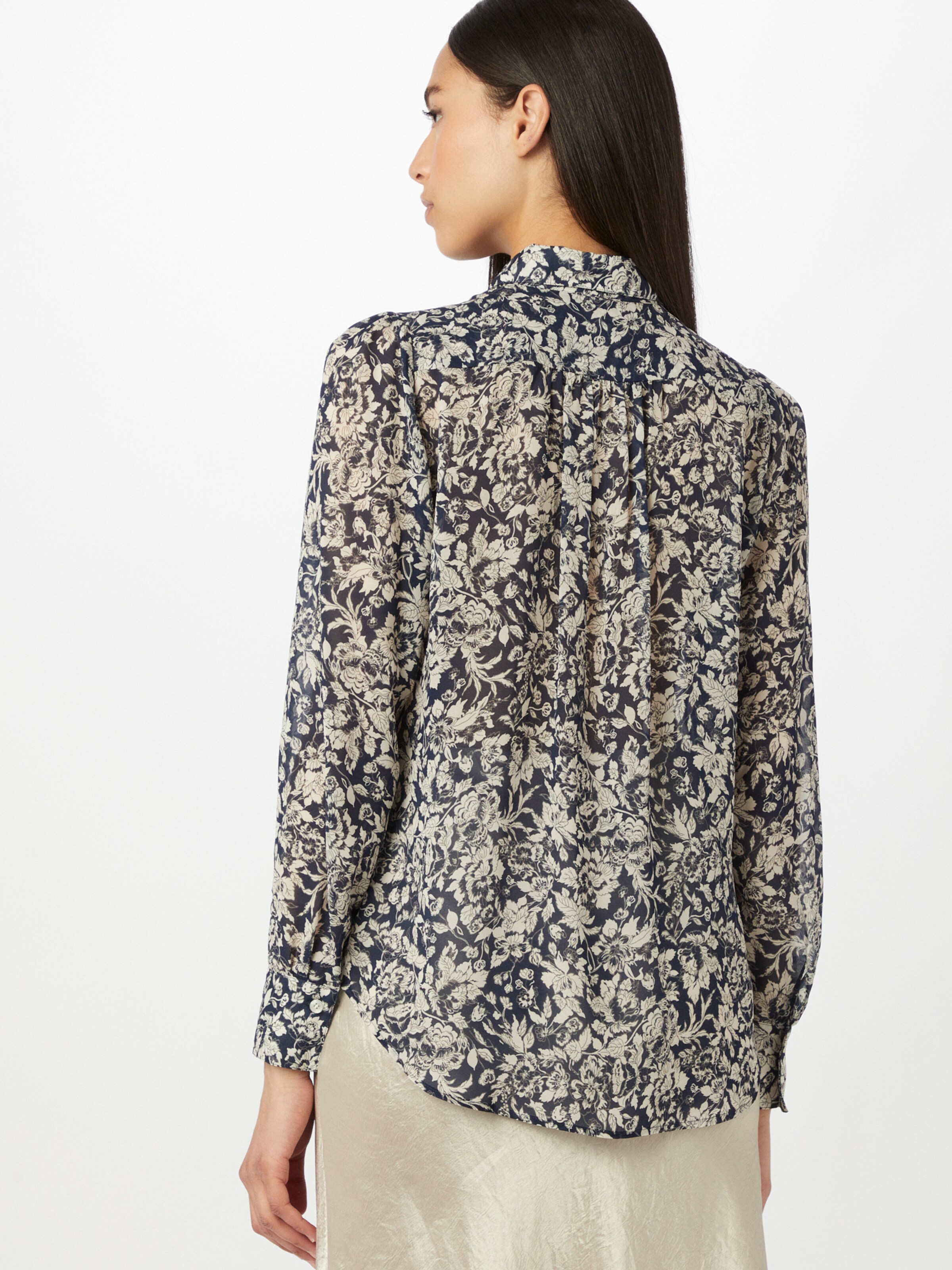 Frauen Blusen & Tuniken SAND COPENHAGEN Bluse 'Latia' in Dunkelblau - DS57241 Frauen Blusen & Tuniken SAND COPENHAGEN Bluse 'Latia' in Dunkelblau - DS57241