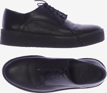 COS Flats & Loafers in 37 in Black: front