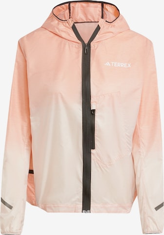 ADIDAS TERREX Sportjacke 'Xperior' in Orange: Vorderseite