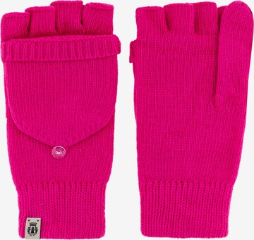 Roeckl Handschoenen met korte vingers 'Essentials' in Roze: voorkant