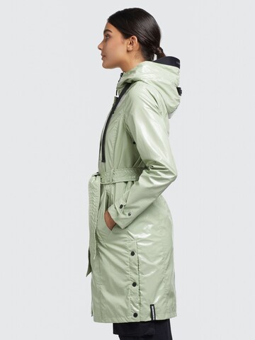 khujo Between-Seasons Coat 'Alecia' in Green