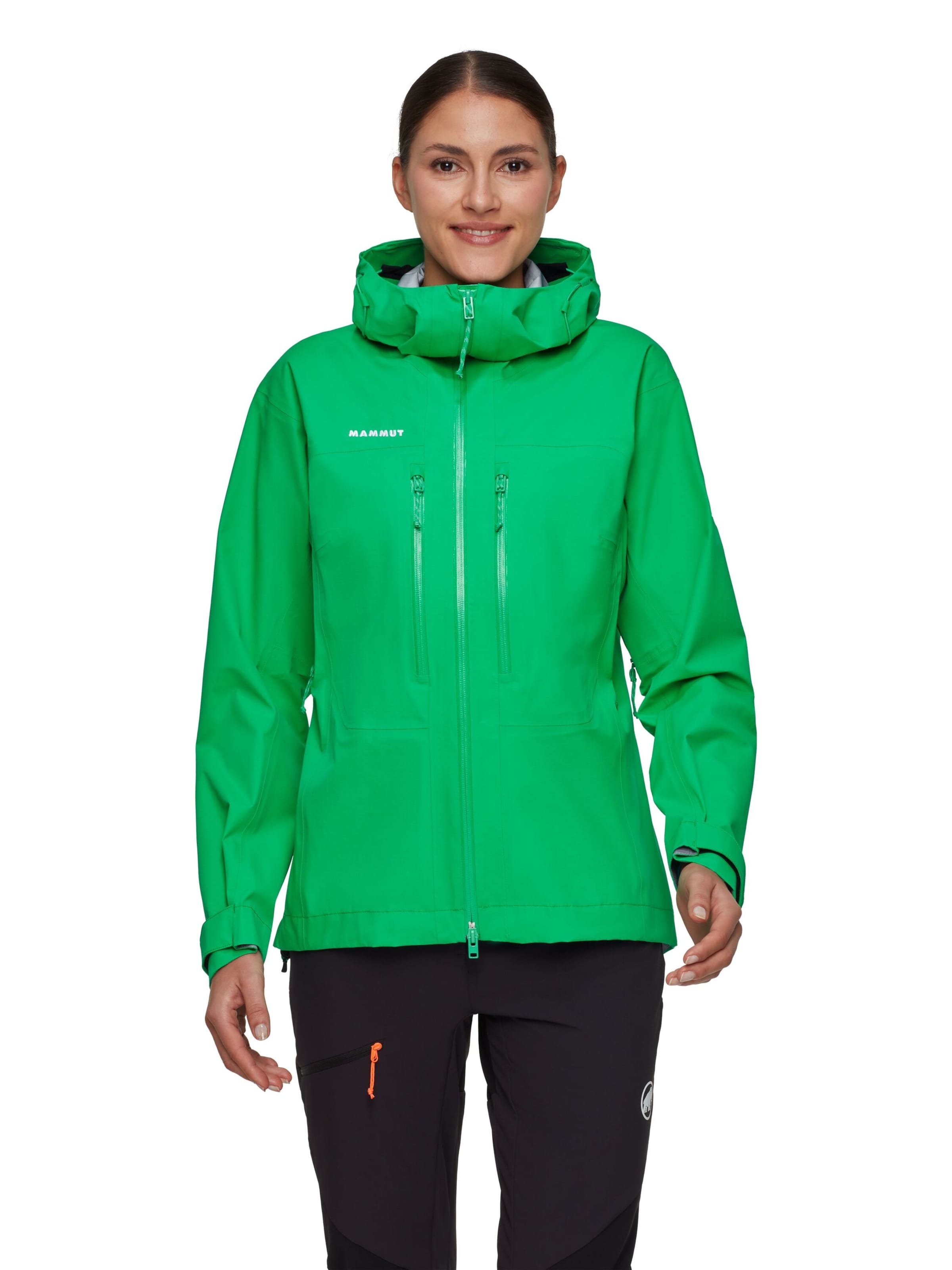 MAMMUT Outdoor Jacket 'Taiss' in Green: front