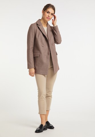 usha BLACK LABEL Between-Seasons Coat in Brown